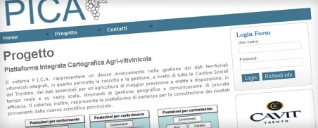 PICA - Piattaforma Integrata Cartografica Agri-vitivinicola
