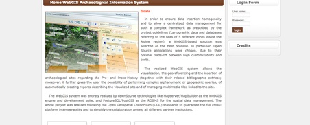 Archaeological Information System
